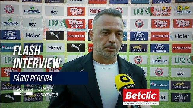 Flash Interview Fábio Pereira (U. Leiria)