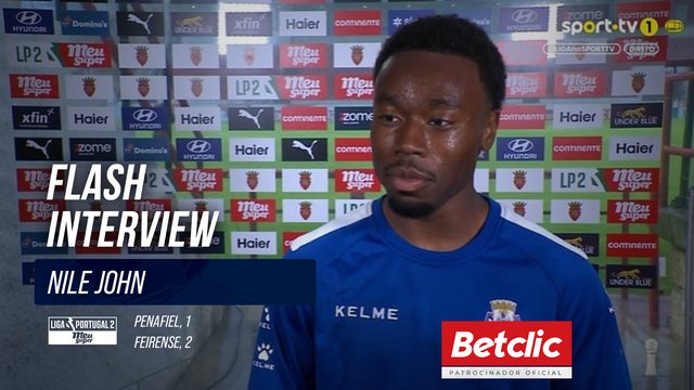 Flash Interview Nile John (Feirense)