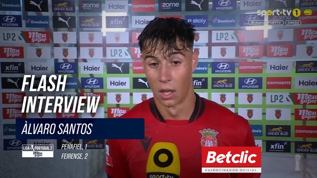 Flash Interview Àlvaro Santos (Penafiel)