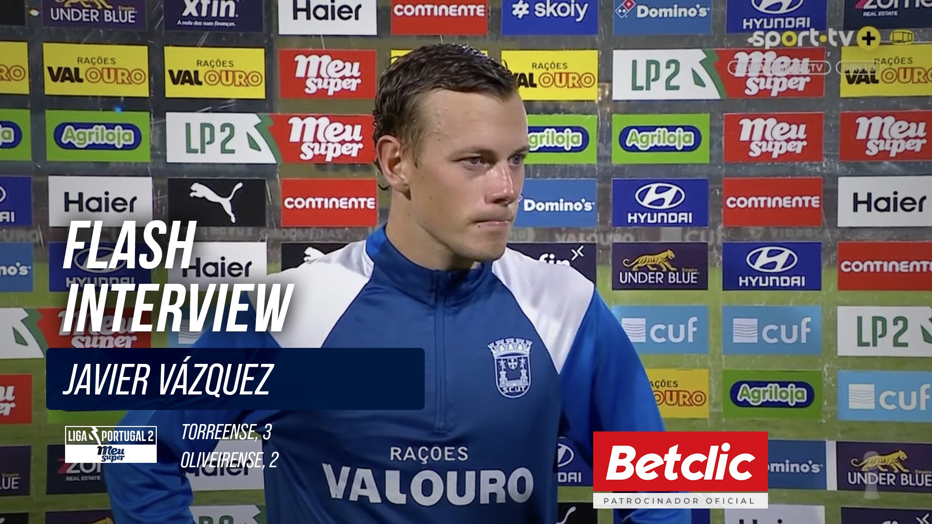 Flash Interview Javier Vázquez (Torreense)