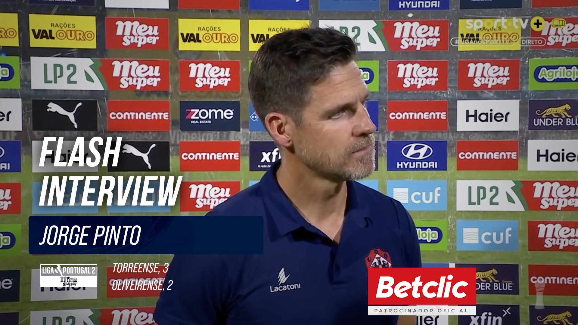 Flash Interview Jorge Pinto (Oliveirense)