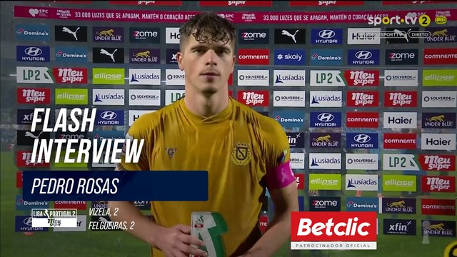 Flash Interview Pedro Rosas (Felgueiras)