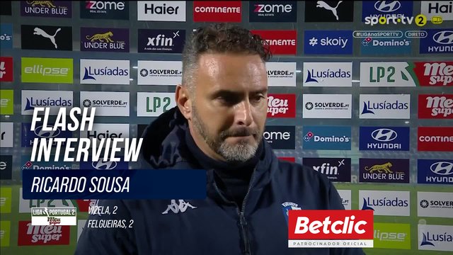Flash Interview Ricardo Sousa (Vizela)