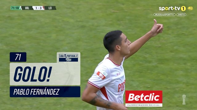 GOLO! U. Leiria, Pablo Fernández aos 71', U. Leiria 1-3 Leixões