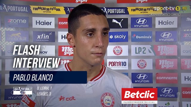 Flash Interview Pablo Blanco (U. Leiria)