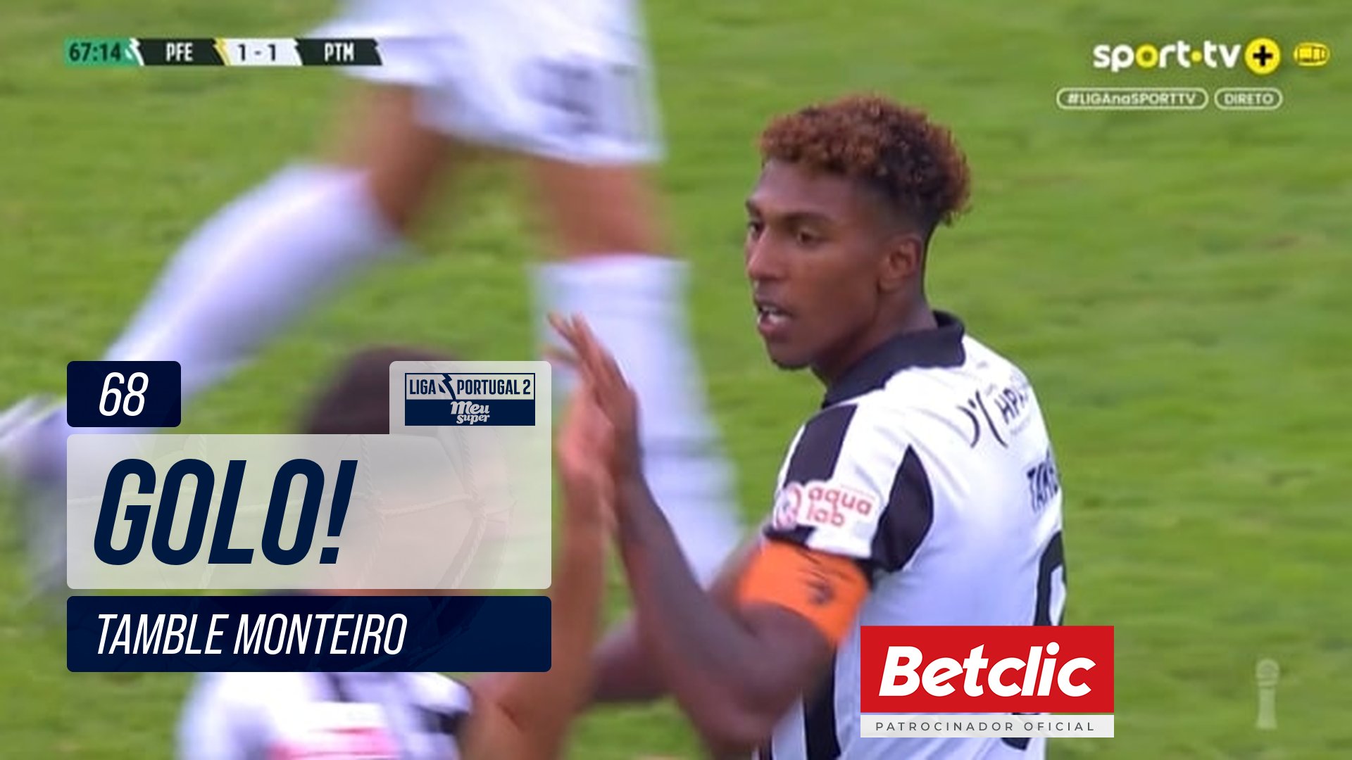 GOLO! Portimonense, Tamble Monteiro aos 68', P. Ferreira 1-1 Portimonense