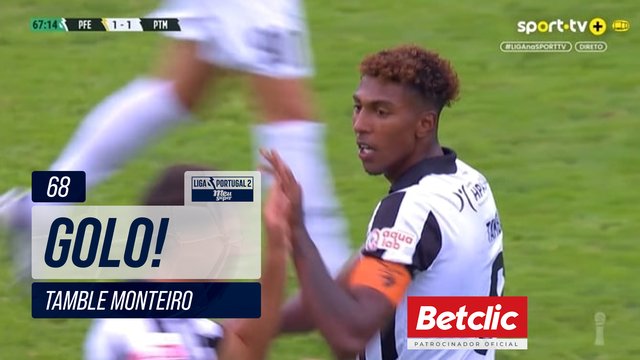 GOLO! Portimonense, Tamble Monteiro aos 68', P. Ferreira 1-1 Portimonense