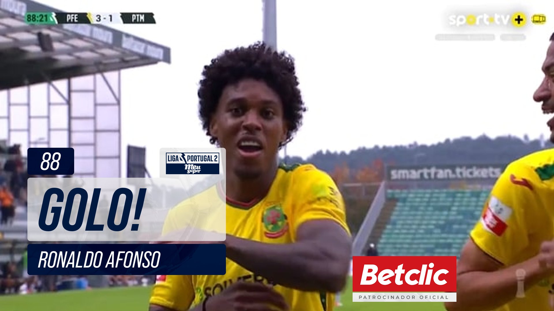 GOLO! P. Ferreira, Ronaldo Afonso aos 88', P. Ferreira 3-1 Portimonense