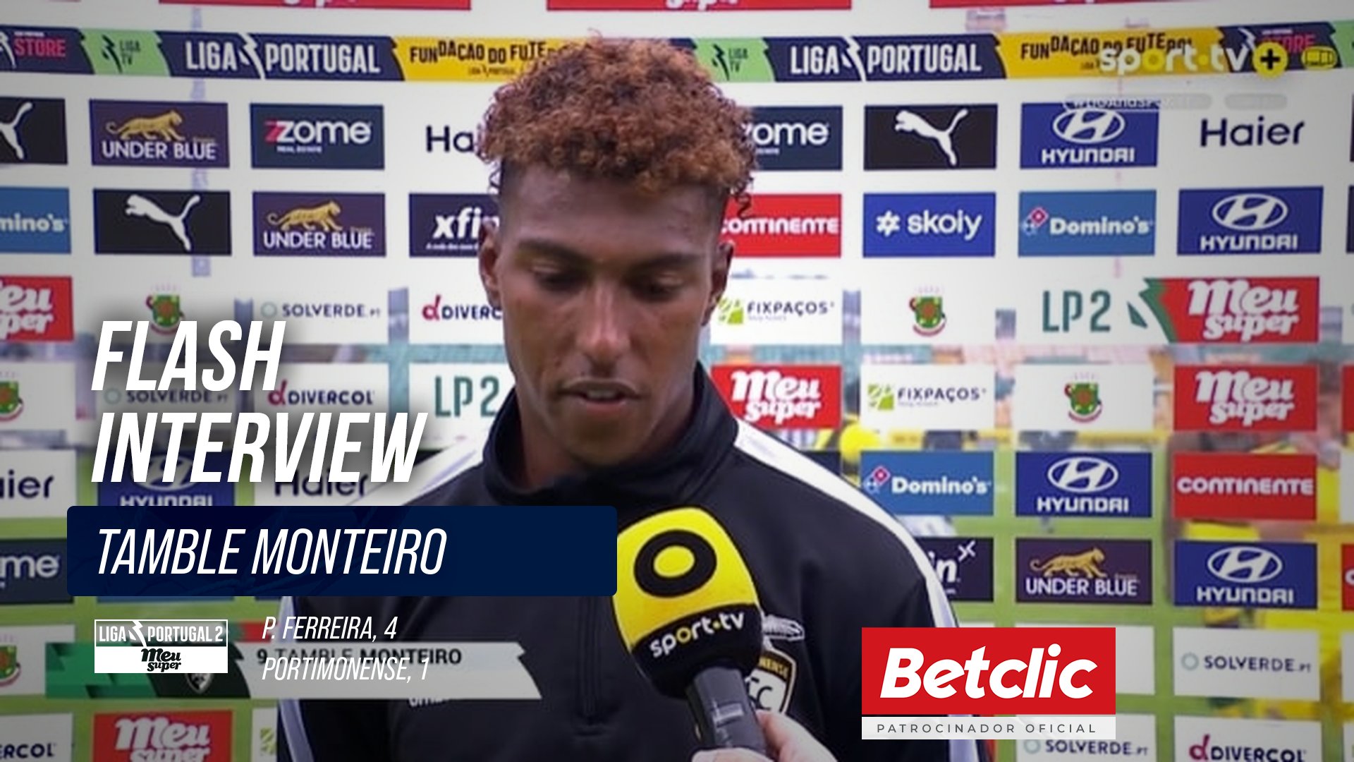 Flash Interview Tamble Monteiro (Portimonense)
