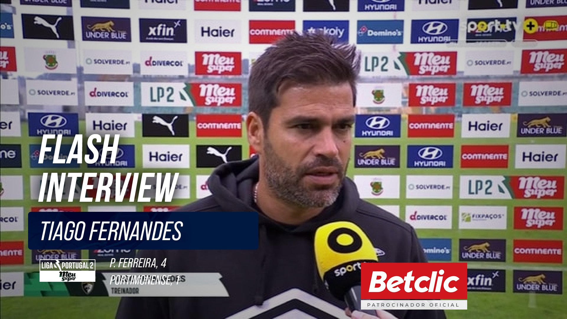 Flash Interview Tiago Fernandes (Portimonense)