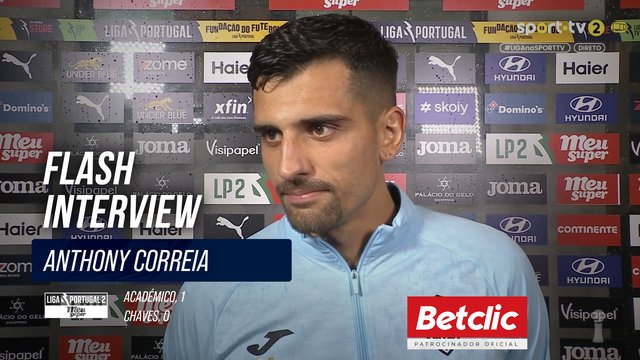 Flash Interview Anthony Correia (Académico)