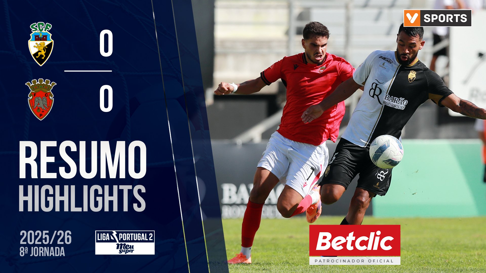 Liga Meu Super (8ª Jornada): Resumo Farense 0-0 Penafiel