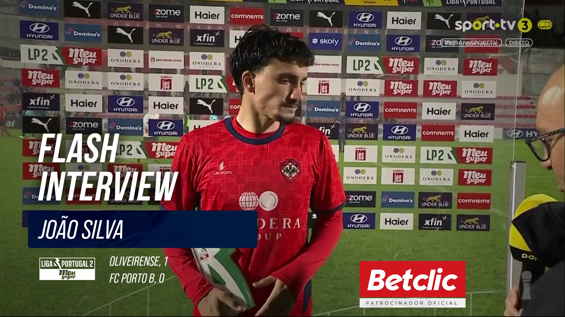Flash Interview João Silva (Oliveirense)
