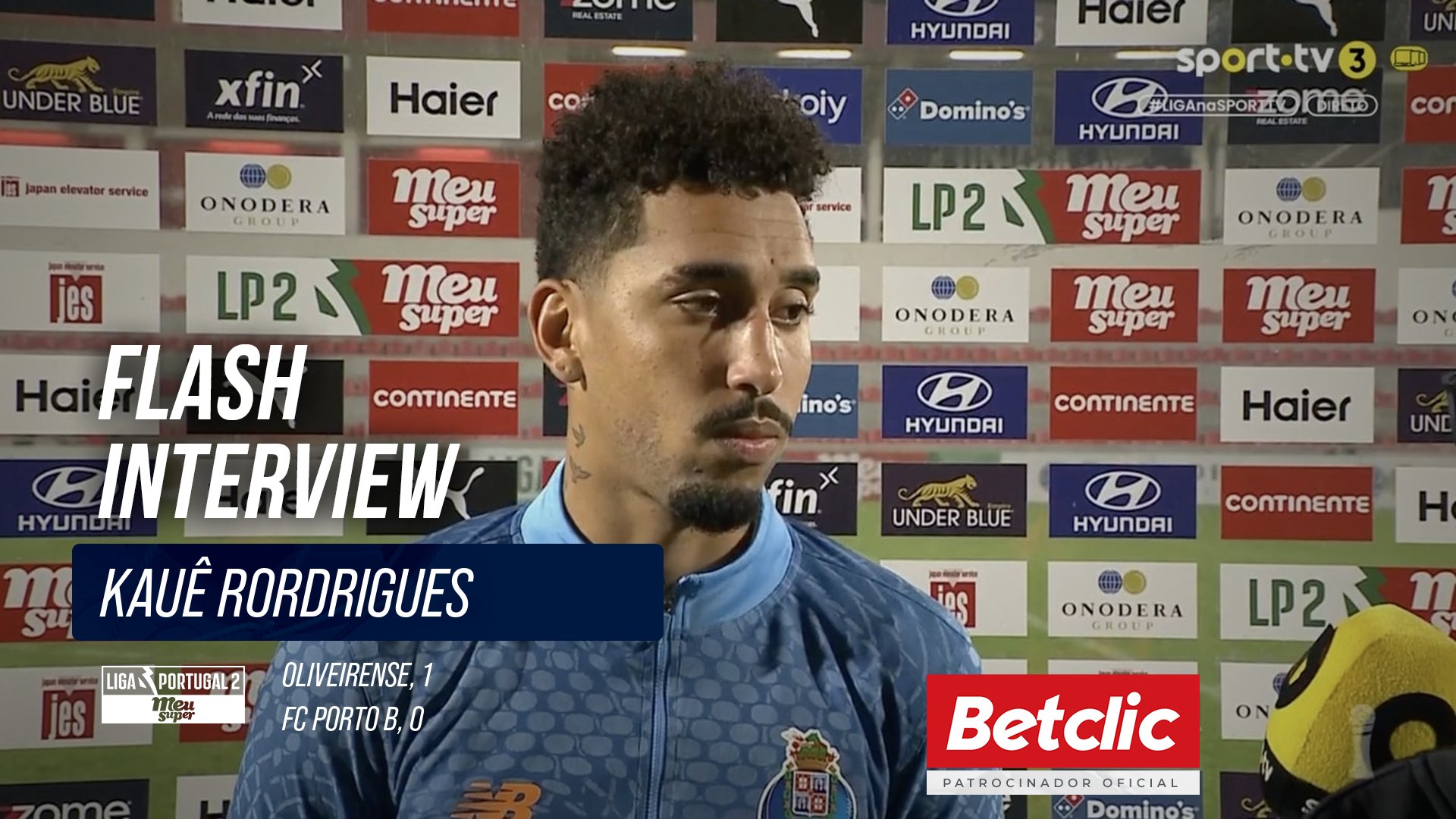 Flash Interview Kauê Rordrigues (FC Porto B)