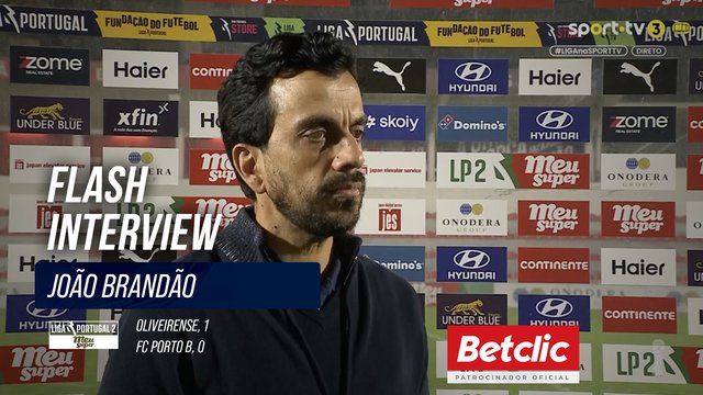 Flash Interview João Brandão (FC Porto B)
