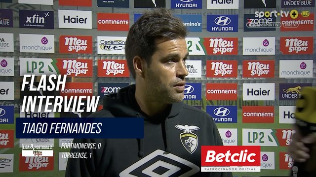 Flash Interview Tiago Fernandes (Portimonense)