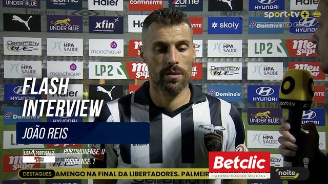 Flash Interview João Reis (Portimonense)
