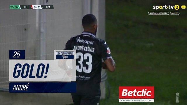 GOLO! Académico, André aos 25', Leixões 0-2 Académico