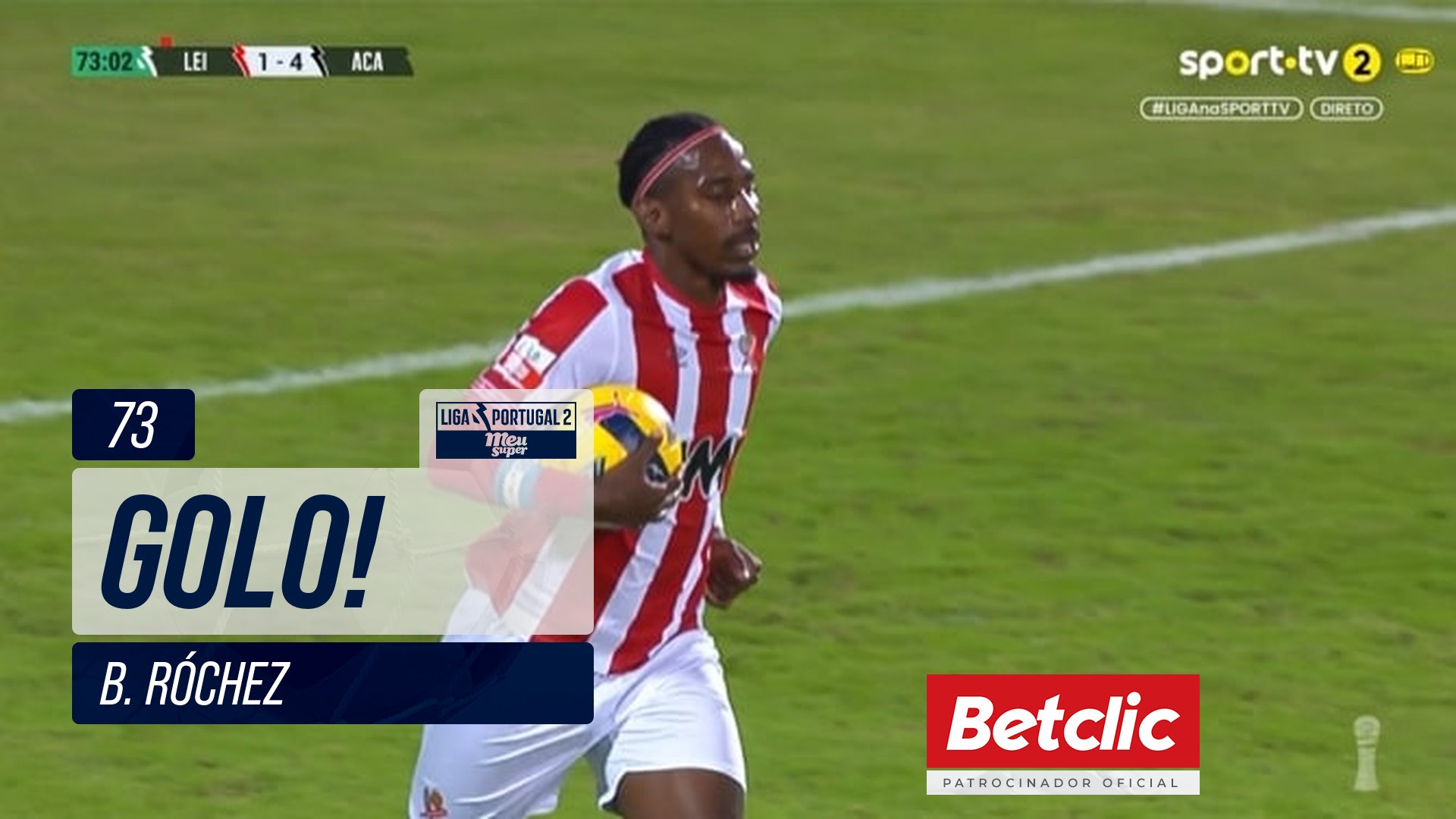 GOLO! Leixões, B. Róchez aos 73', Leixões 1-4 Académico