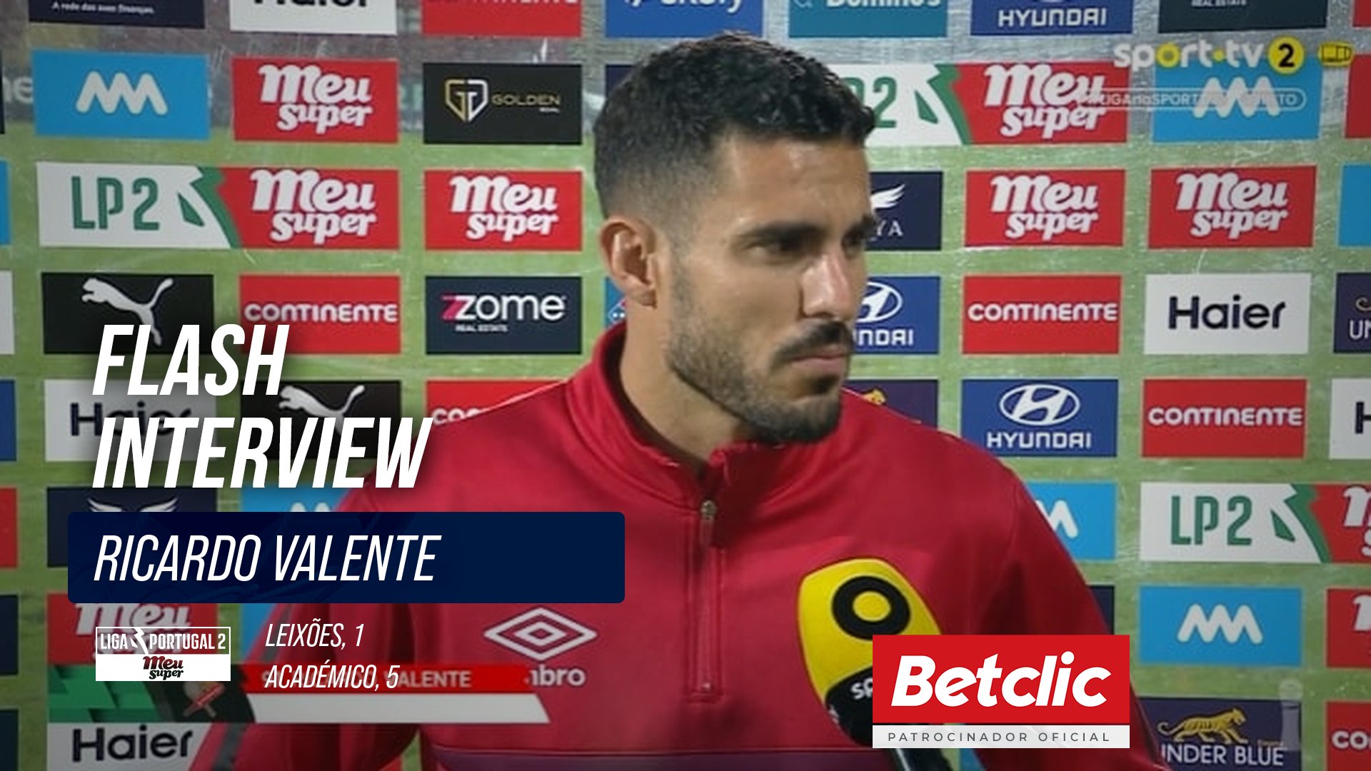 Flash Interview Ricardo Valente (Leixões)