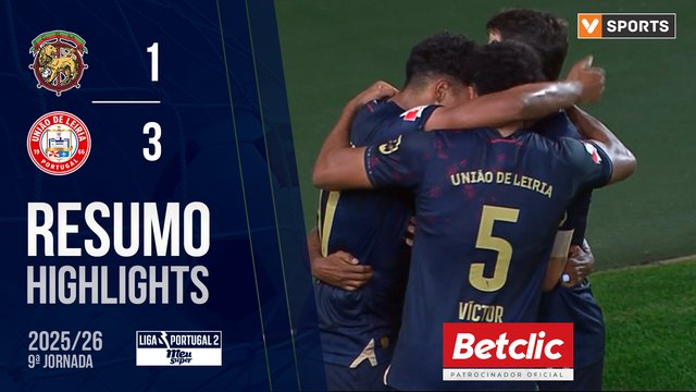 Liga Meu Super (9ª Jornada): Resumo Marítimo 1-3 U. Leiria