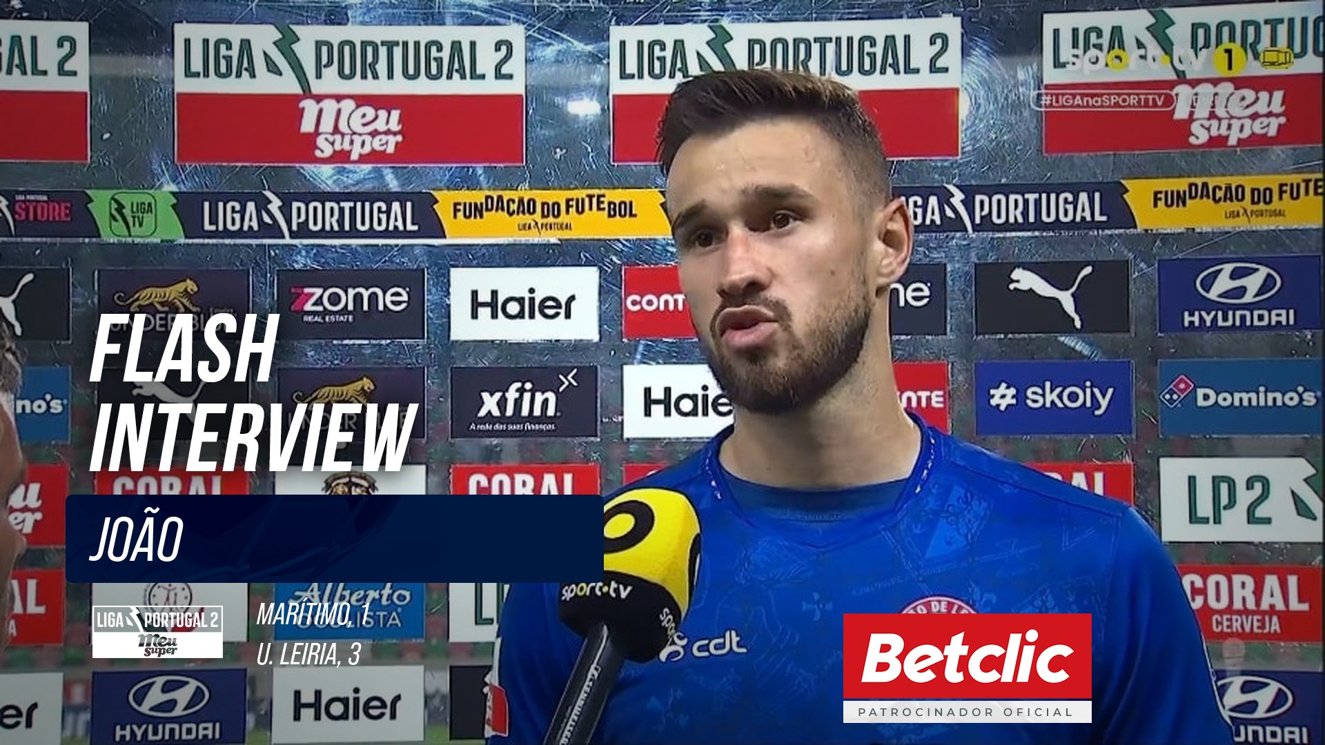 Flash Interview João (União de Leiria)
