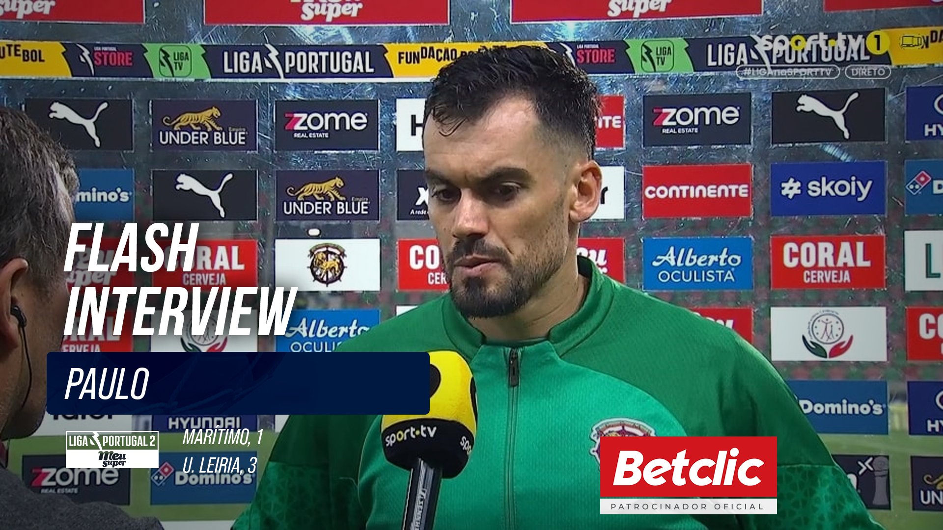 Flash Interview Paulo (Marítimo)