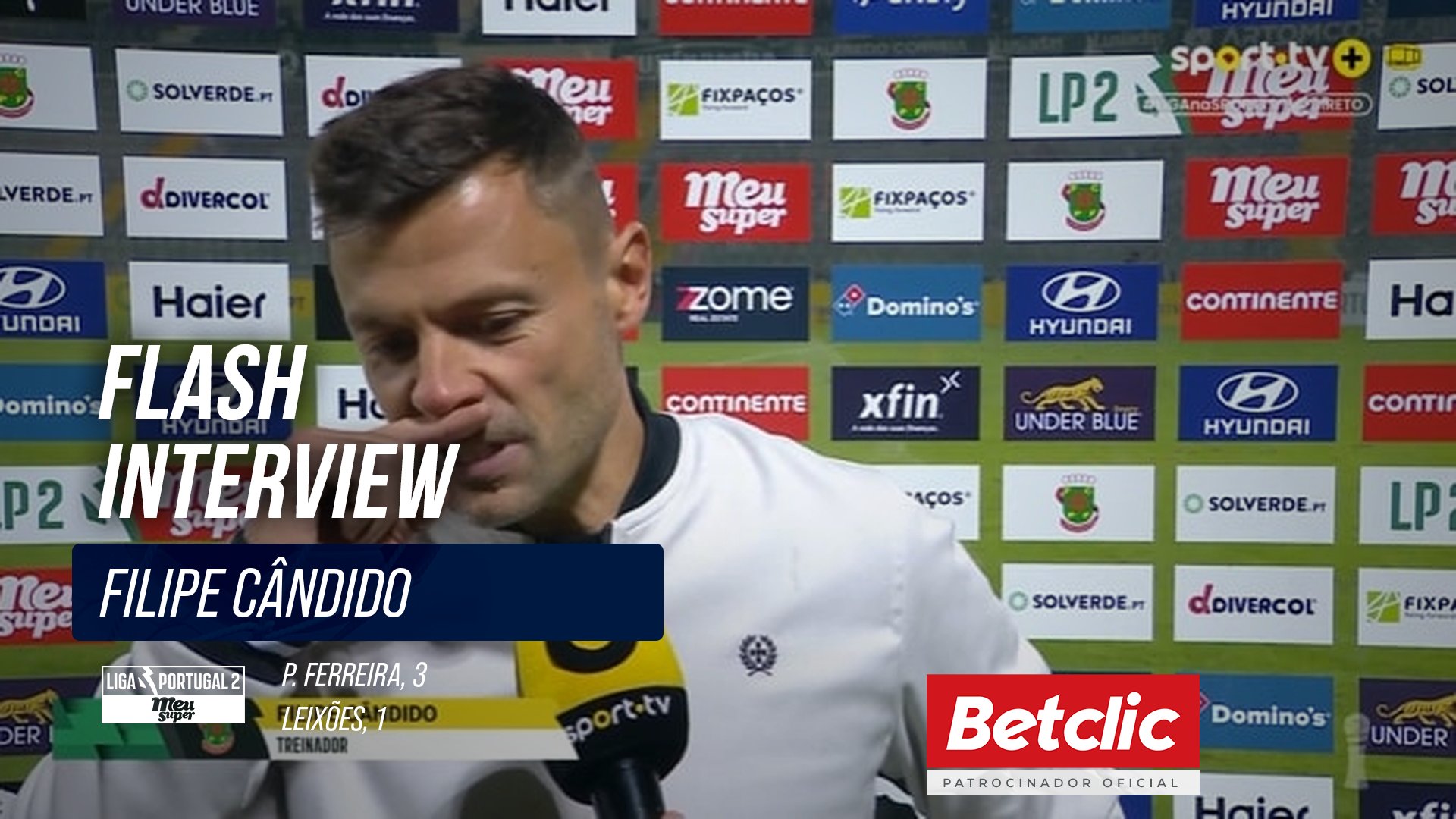 Flash Interview Filipe Cândido (P.Ferreira)