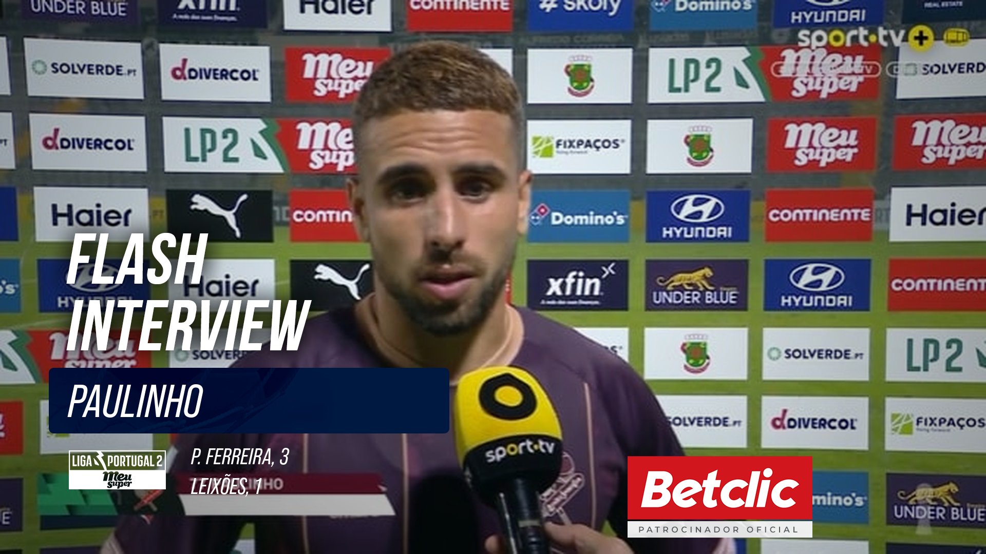 Flash Interview Paulinho (Leixões)