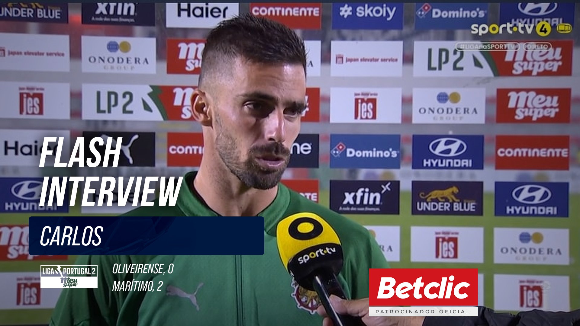 Flash Interview Carlos (Marítimo)