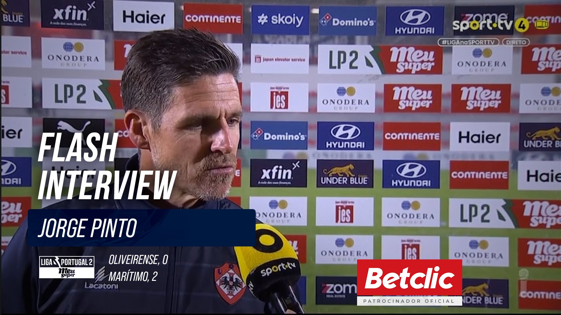 Flash Interview Jorge Pinto (Oliveirense)
