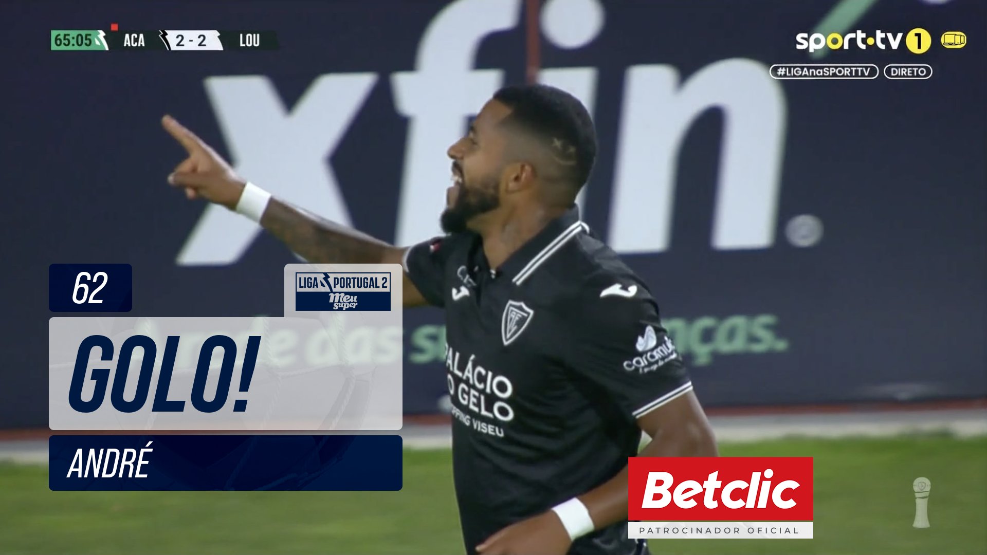 GOLO! Académico, André aos 62', Académico 2-2 Lourosa FC
