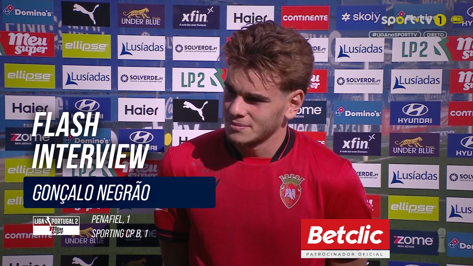 Flash Interview Gonçalo Negrão (Penafiel)