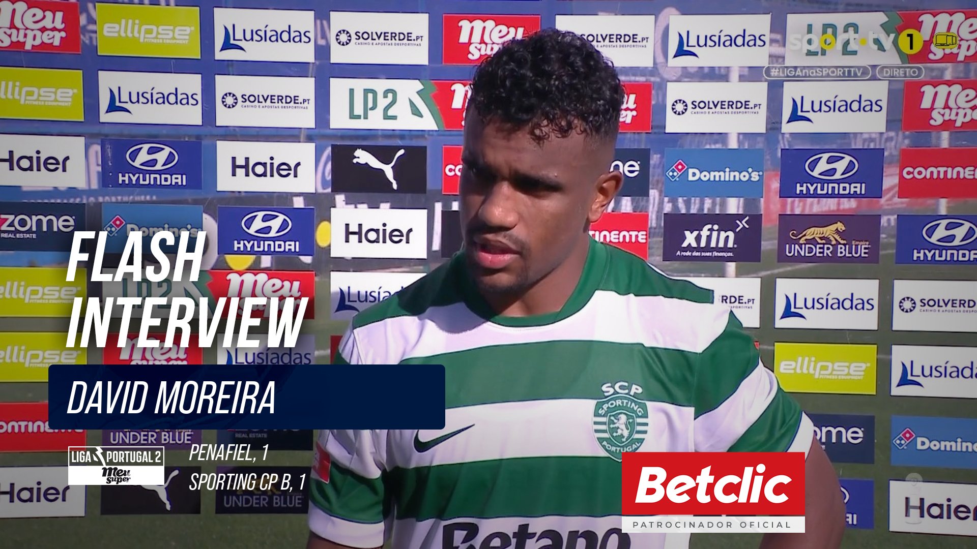 Flash Interview David Moreira (Sporting CP B)