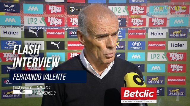 Flash Interview Fernando Valente (Leixões)