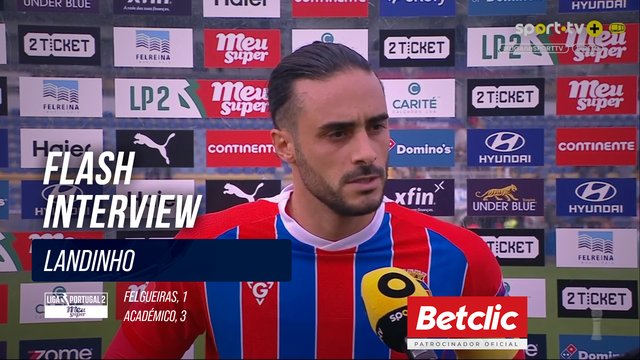 Flash Interview Landinho (Felgueiras)