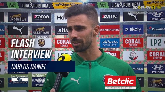 Flash Interview Carlos Daniel (Marítimo)
