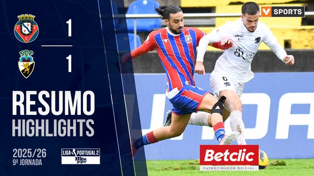 Liga Meu Super (9ª Jornada): Resumo Felgueiras 1-1 Farense