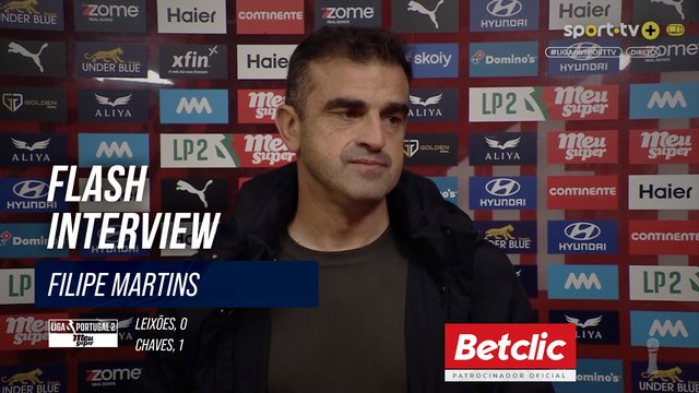 Flash Interview Filipe Martins (Chaves)