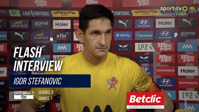 Flash Interview Igor Stefanovic (Leixões)