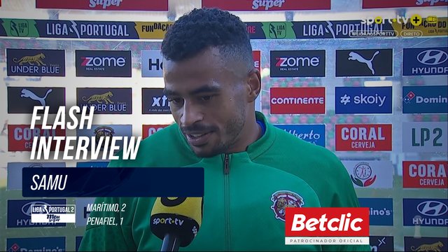 Flash Interview Samu (Marítimo)