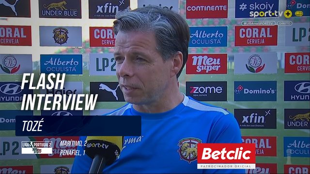 Flash Interview Tozé (Marítimo)