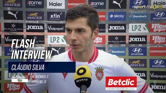 Flash Interview Cláudio Silva (Penafiel)