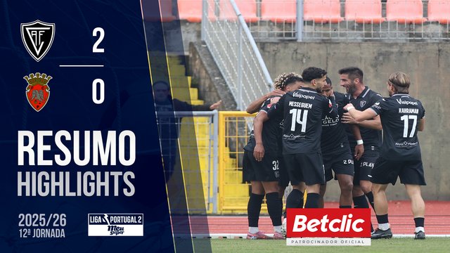 Liga Meu Super (12ª Jornada): Resumo Académico 2-0 Penafiel