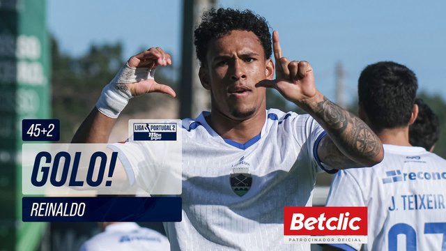 GOLO! Chaves, Reinaldo aos 45'+2', Torreense 0-1 Chaves