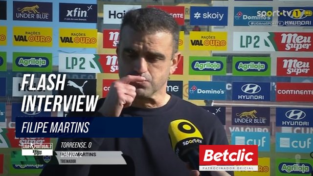 Flash Interview Filipe Martins (Chaves)