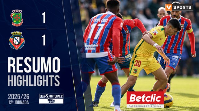 Liga Meu Super (12ª Jornada): Resumo P. Ferreira 1-1 Felgueiras