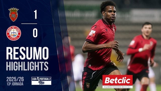Liga Meu Super (13ª Jornada): Resumo Penafiel 1-0 U. Leiria