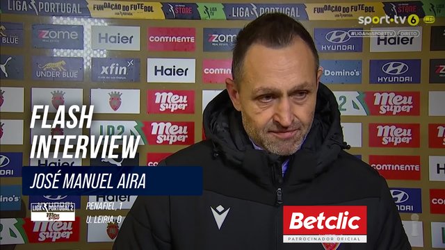 Flash Interview José Manuel Aira (Penafiel)