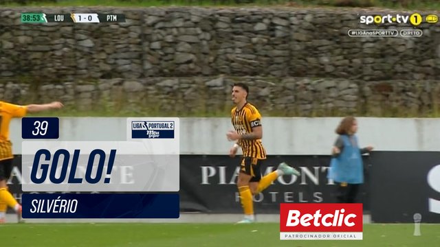 GOLO! Lourosa FC, Silvério aos 39', Lourosa FC 1-0 Portimonense